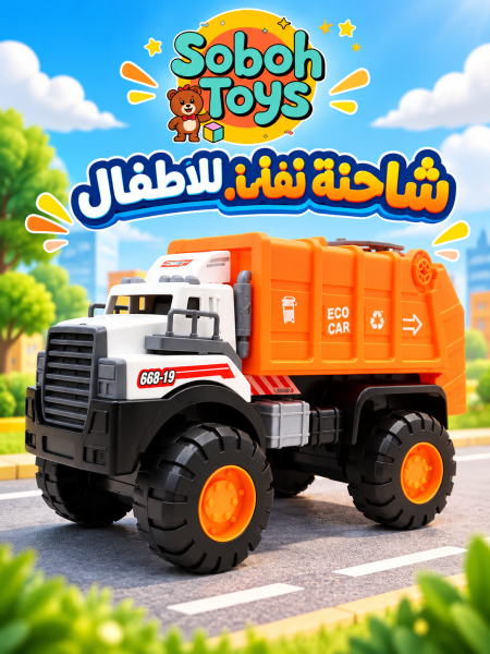 شاحنة نفايات للاطفال