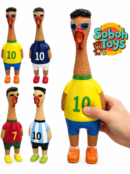 دجاجة لاعب كرة