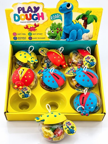 علب صلصال Play Dough